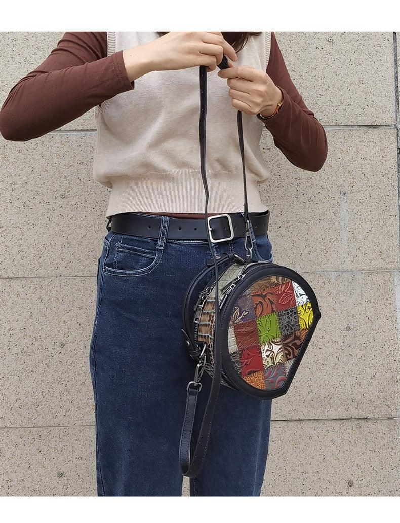 Mini Handbag Shoulder Bag Retro Female Bag - MRSLM