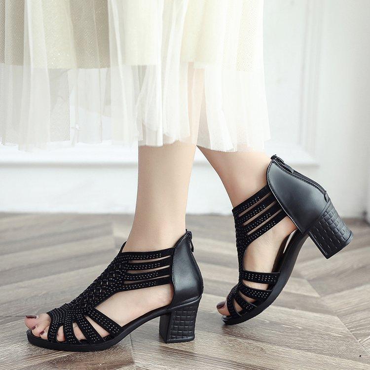 peep toe high heels - MRSLM