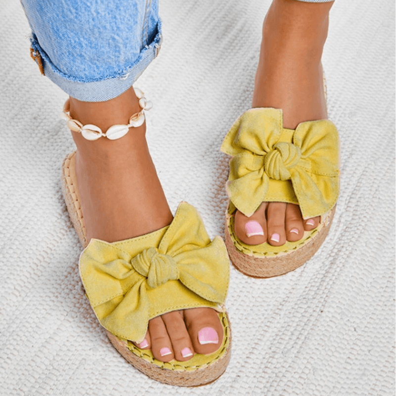 Bow sandals and slippers - MRSLM