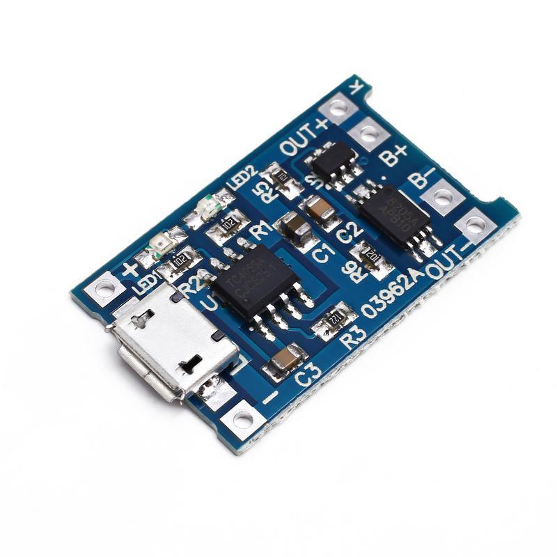 Lithium battery charging and protection integrated board (Blue) - MRSLM