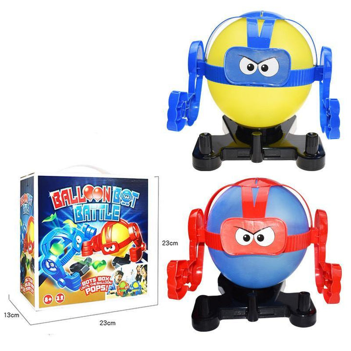 Table Game Boxing Ballon Battle Robot Interactive Fight Decompression Toy (Robot) - MRSLM