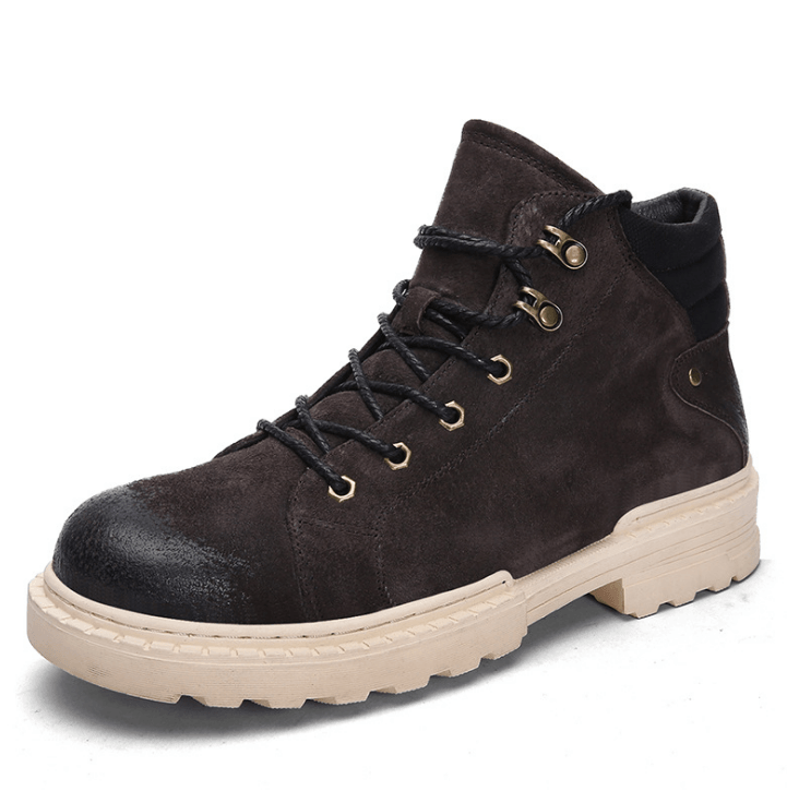 Spitzenlederstiefel