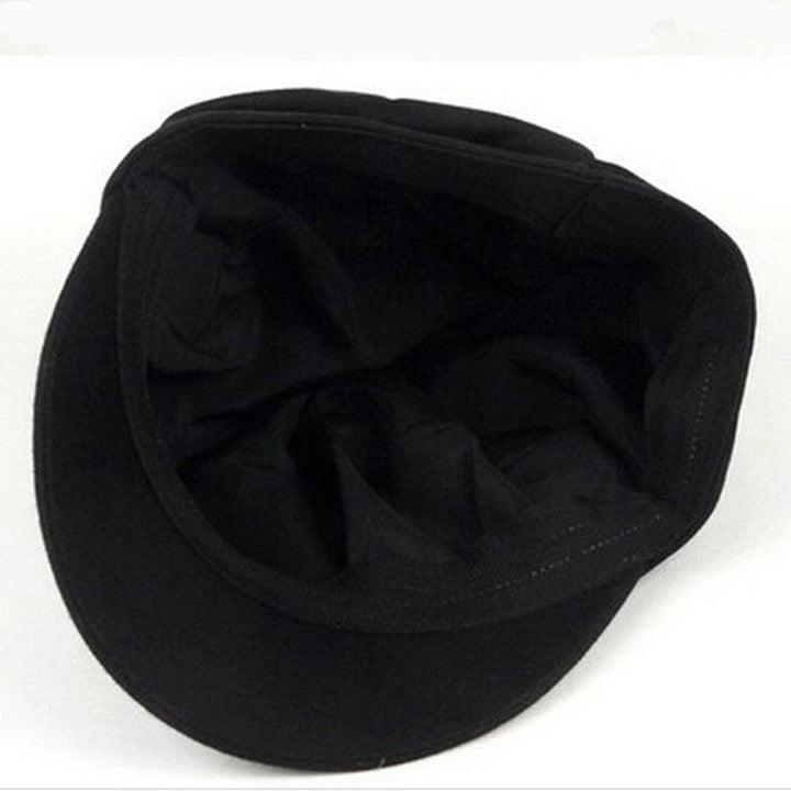 Women Fashion Pleated Peaked Cap Hat Casual Knitted Outdoor Sports Travel Sunhat - MRSLM