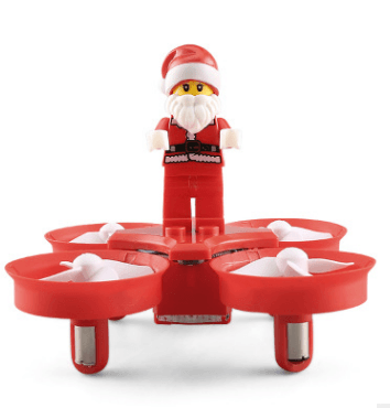 Santa Claus Building Blocks Quadcopter Remote Control Aircraft - MRSLM
