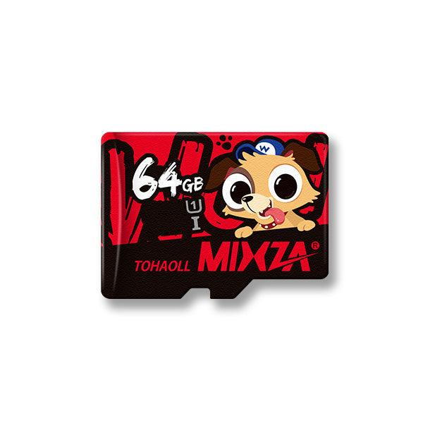 Mixza Year of the Dog Limited Edition U1 64GB TF Micro Memory Card - MRSLM