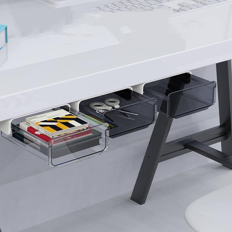 Drawer Storage Sticks Hidden Stationery Box Under the Table - MRSLM