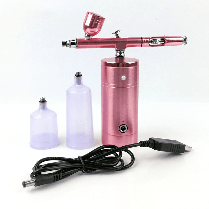 0.3mm Mini Spray Guun Action Air Brush Handheld Pistol Airbrush Pen Compressor Painting Art for Craft Model Painting Spraying Hobby - MRSLM