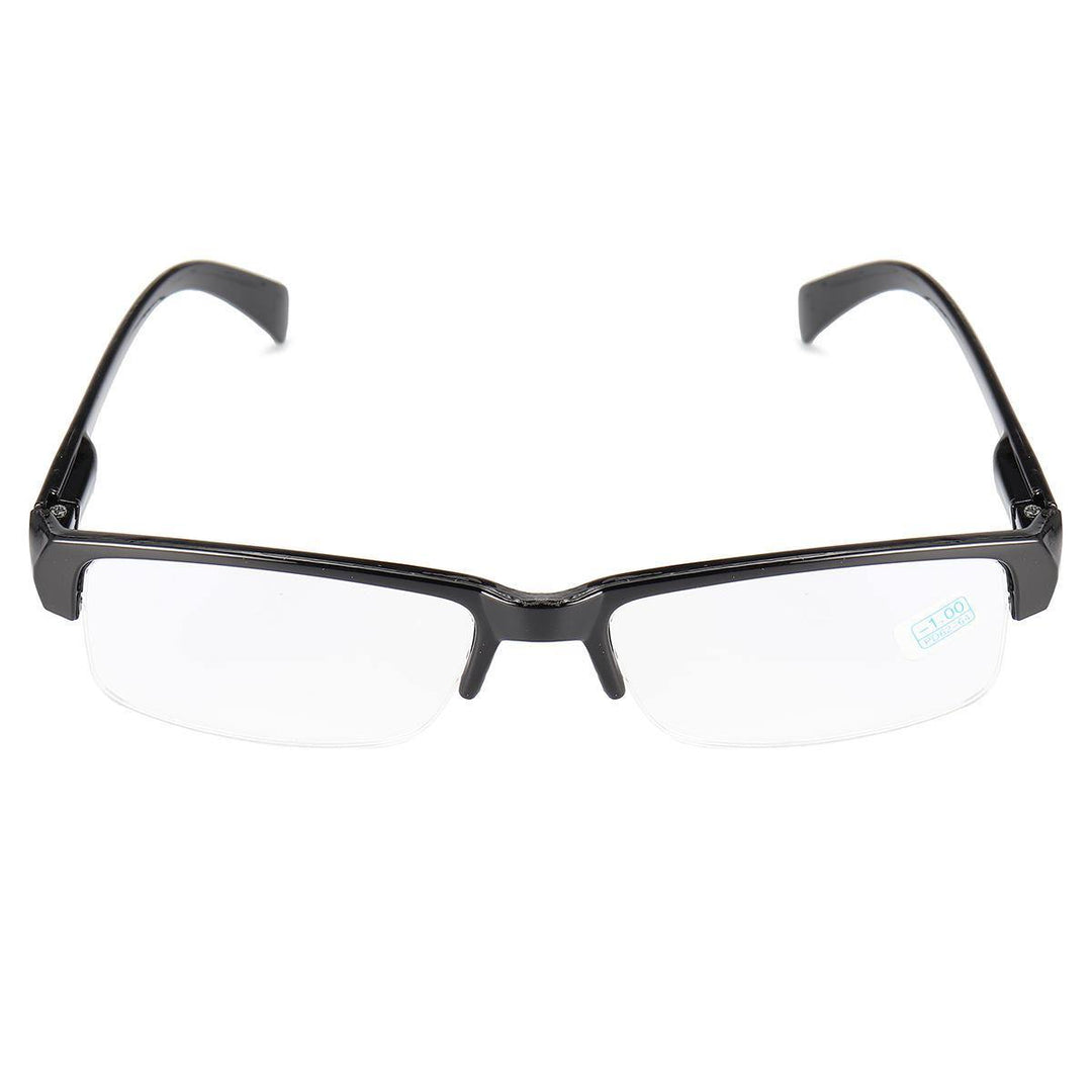 Finished Coating Myopia Glasses Clear Optical Half-rim Nearsighted Glasses -100 To -400 - MRSLM