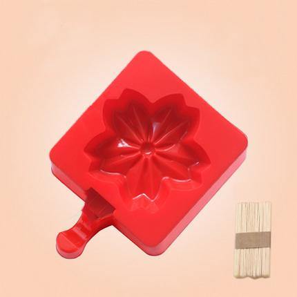 KC-BM6 Creative Silicone Ice Cream Mold Ice Pops Tray Chocolate Mold Cookies Mould Ice Lolly - MRSLM