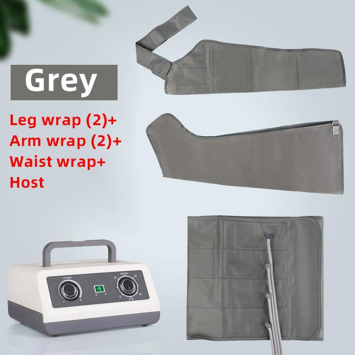 220V Air Circle Compression Pressure Wraps Massager Leg Arm Waist Muscle Relaxed Device - MRSLM