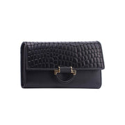 Women's long leather wallet, view 5 - MRSLM