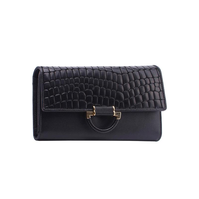 Women's long leather wallet, view 5 - MRSLM
