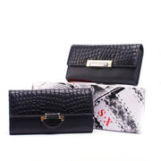 Women's long leather wallet - MRSLM