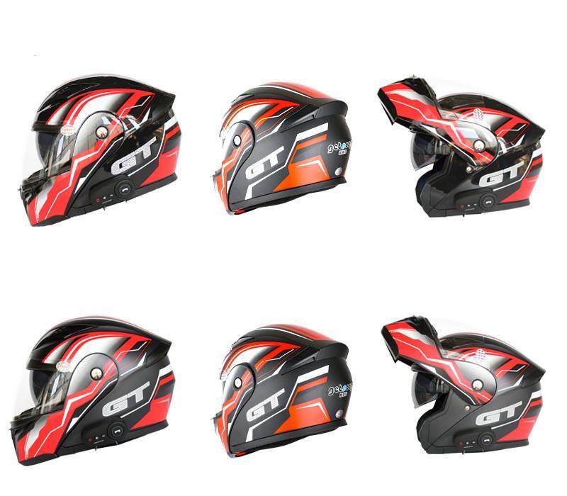 Motorcycle Bluetooth Helmet Motorcycle Helmet Comes with FM - MRSLM