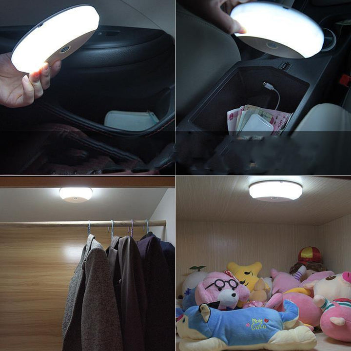 Led Two-color Patting Light Interior Decorative Light (White with blue) - MRSLM