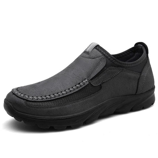 Men's casual faux leather shoes, view 5 - MRSLM