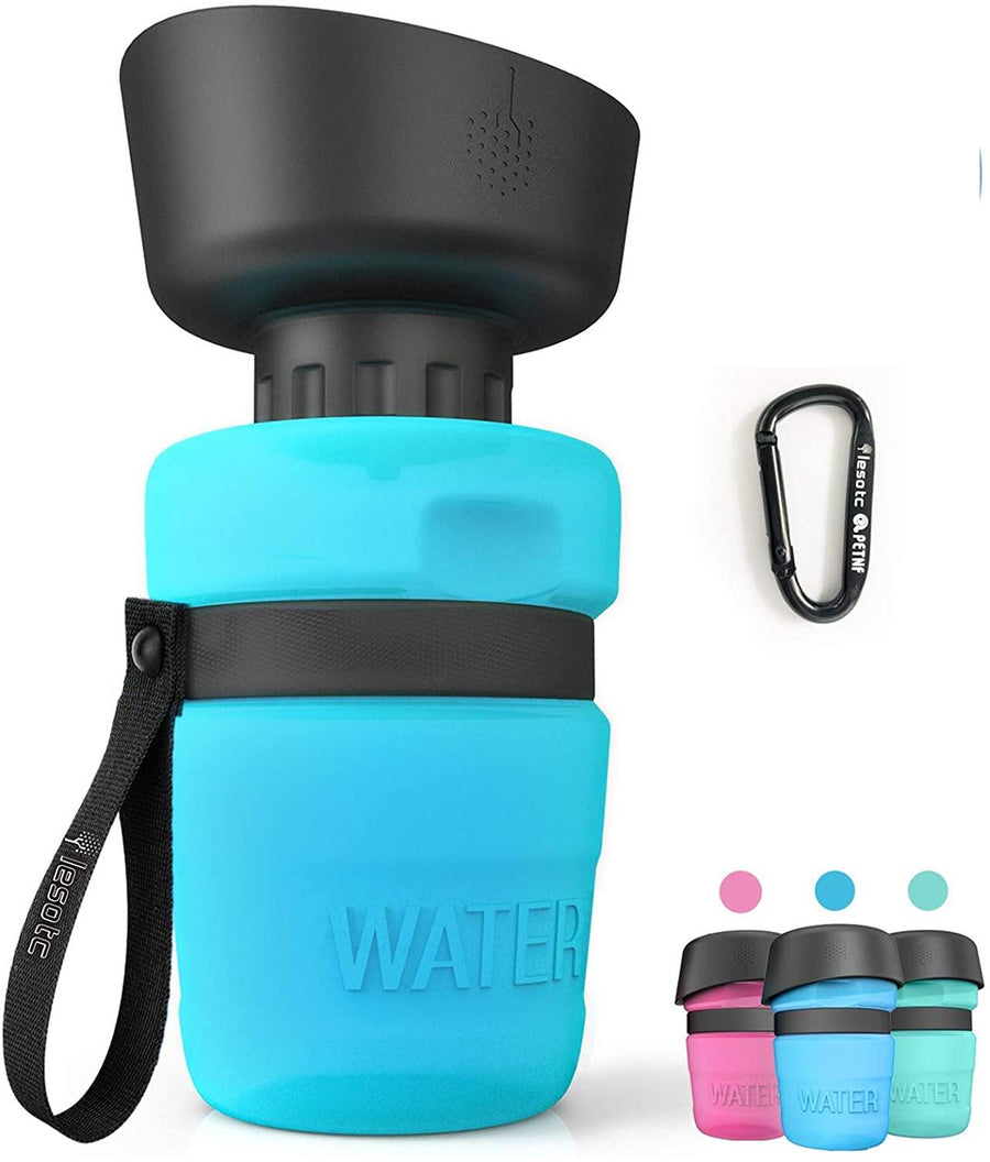 Pet Outdoor Foldable Bottle Dog Travel Water Bottle Dog Water Dispenser - MRSLM