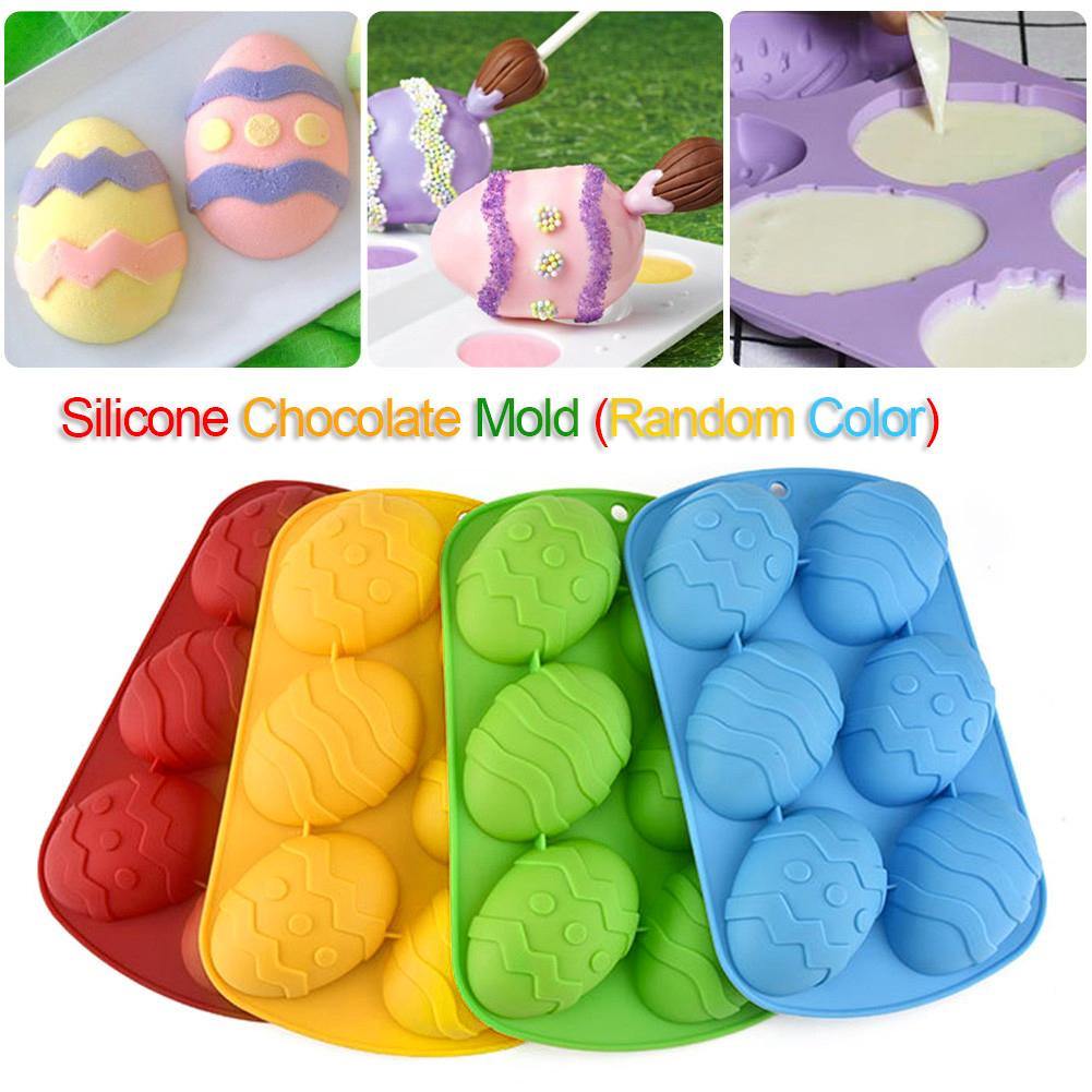 Easter Day Egg Shape Silicone Mold Gummy Animal Fondant Chocolate Candy Mould Cake Baking Decorating Tools Kitchen Bake Tool - MRSLM