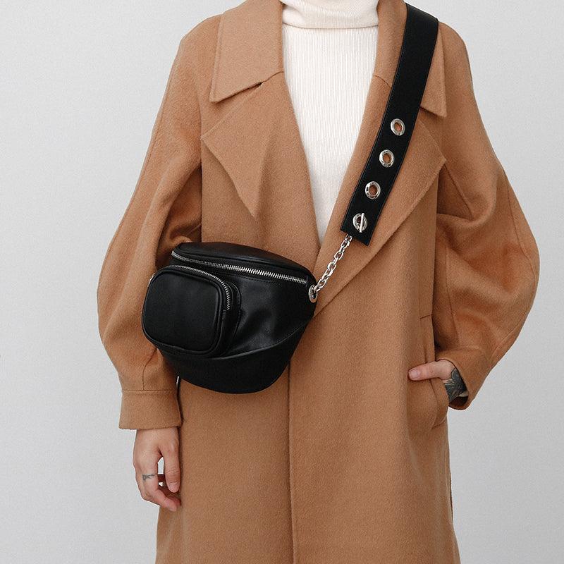 simple semicircle saddle bag, view 4 - MRSLM