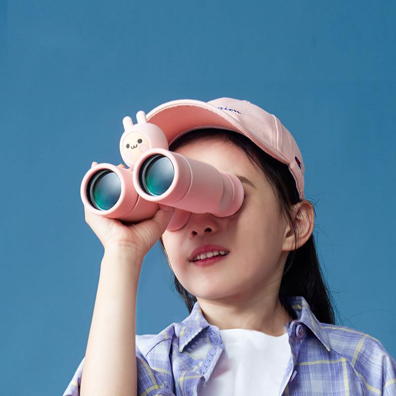 Children Binoculars Telescope Single and Double Tube Detachable Hd Focusing Household Toy Ultra Clear Vision Telescopes - MRSLM