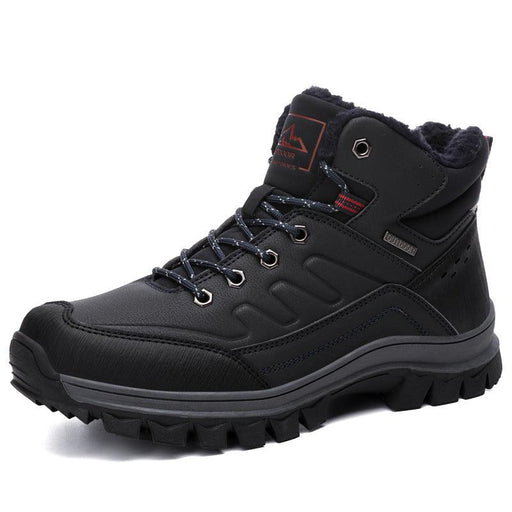 Men's thick velvet outdoor boots, view 17 - MRSLM