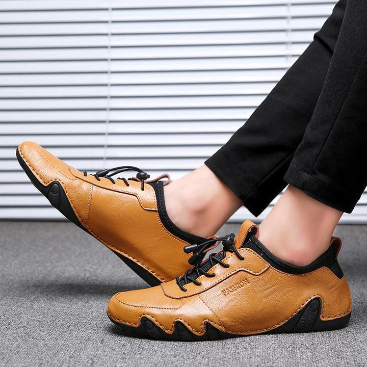 All-match Men's Shoes Lazy Shoes Driving Shoe Covers Feet - MRSLM