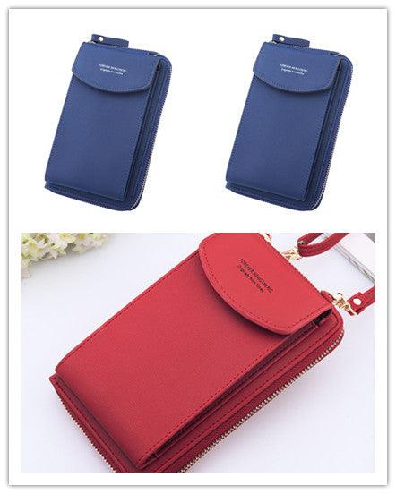 Women's PU leather phone crossbody bag, view 11 - MRSLM