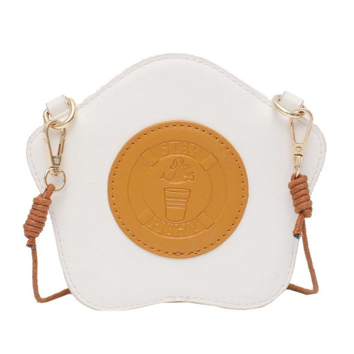 Personalized Creative Breakfast Bread Korean Fashion One-Shoulder Picture Bag - MRSLM