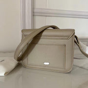 cowhide buckle small square bag, view 7 - MRSLM