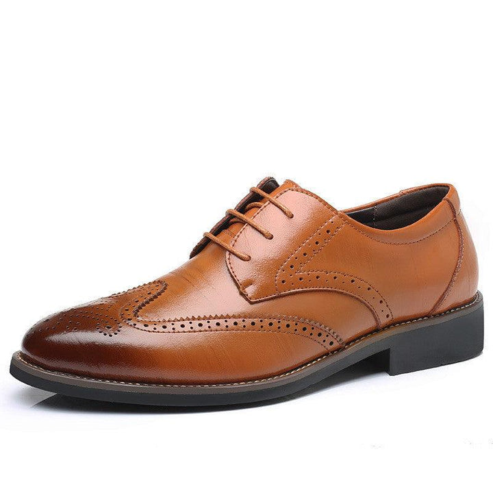 European And American Men's Fashion Business Casual Leather Shoes - MRSLM