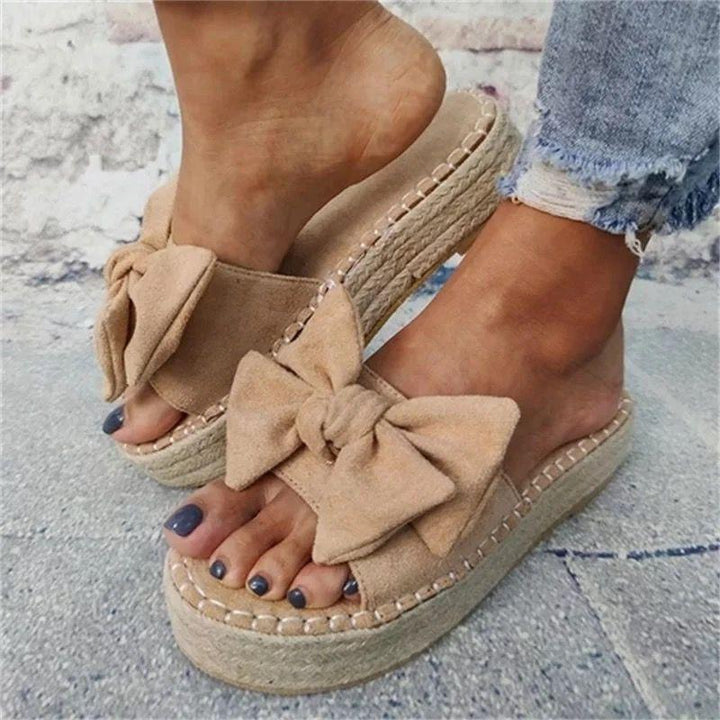 Bow sandals and slippers - MRSLM
