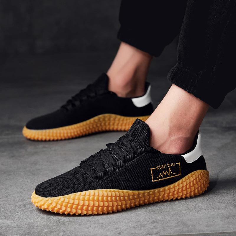 Casual Shoes Male Couple Fashion Sports Style Single Shoes Non-Slip Wear-Resistant Korean Sports Shoes Men - MRSLM