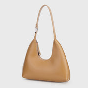 retro cowhide one-shoulder handbag, view 3 - MRSLM