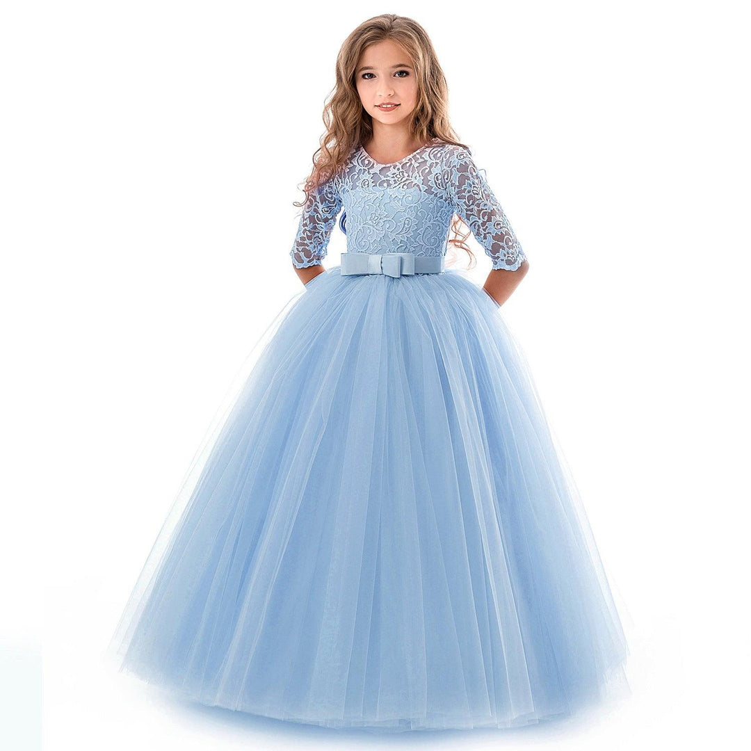 Children's Dress Long-Sleeved Large Children's Tutu Skirt - MRSLM