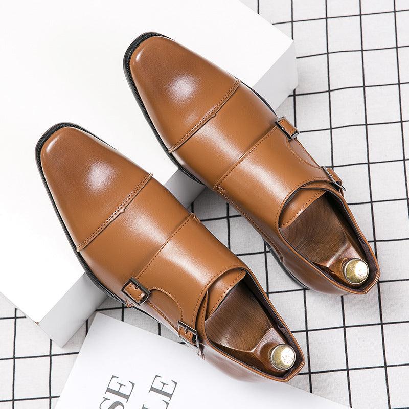 Men's Leather Shoes Business Leather Shoes - MRSLM