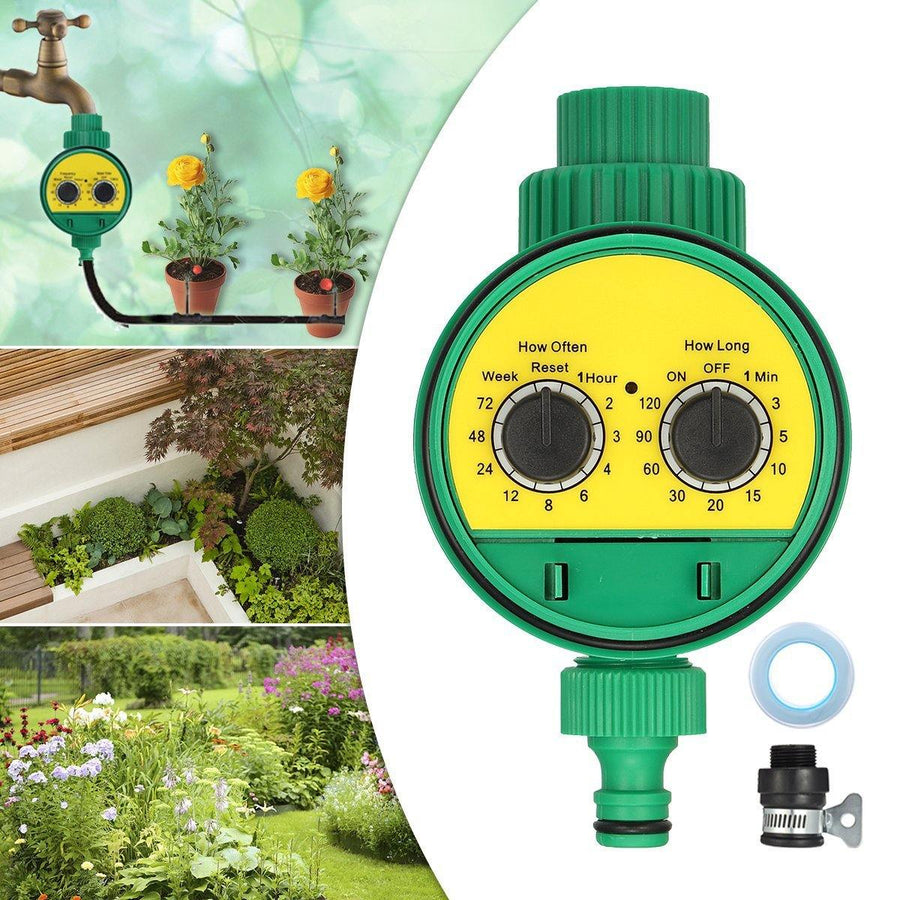 Programmable Garden Watering Timer LCD Display Automatic Irrigation Controller - MRSLM