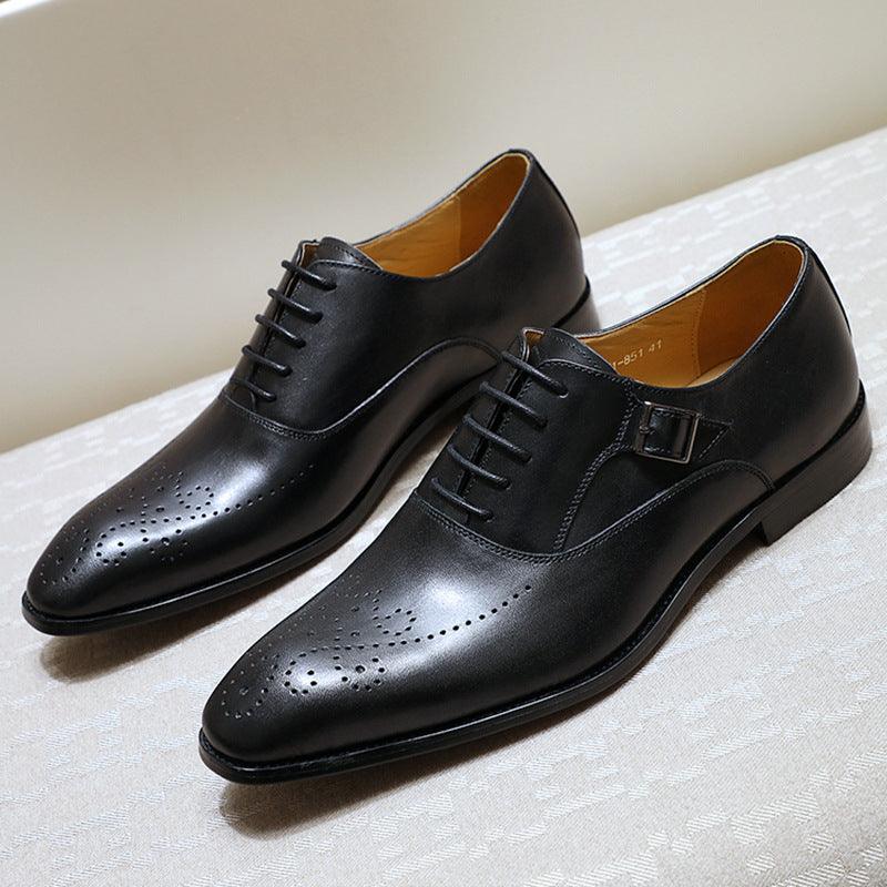 Business Oxford Shoes Formal Dress High-End Casual Shoes Men's Shoes - MRSLM