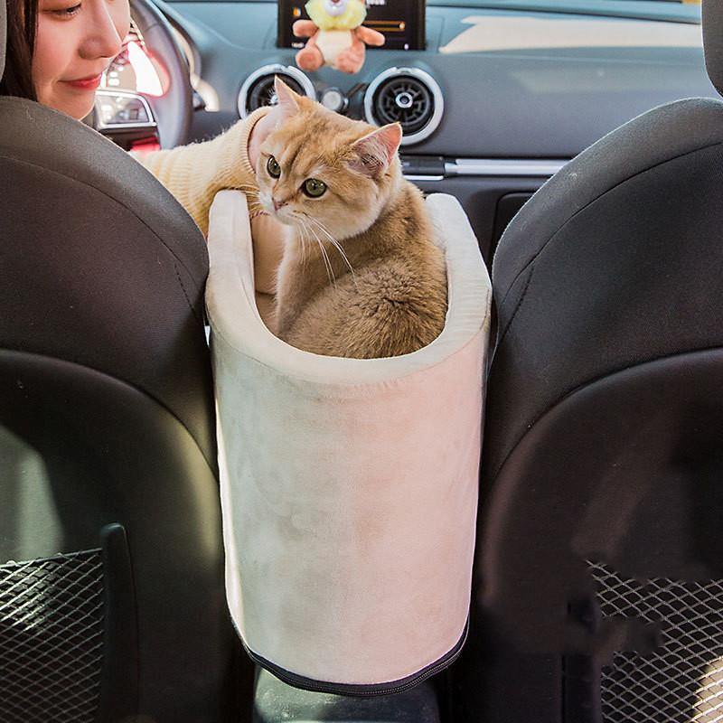 Car Safety Cat Dog Bed Travel Central Control Pet Seat Transport Dog Carrier - MRSLM