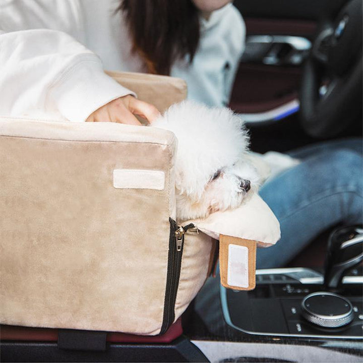 Car Safety Cat Dog Bed Travel Central Control Pet Seat Transport Dog Carrier - MRSLM
