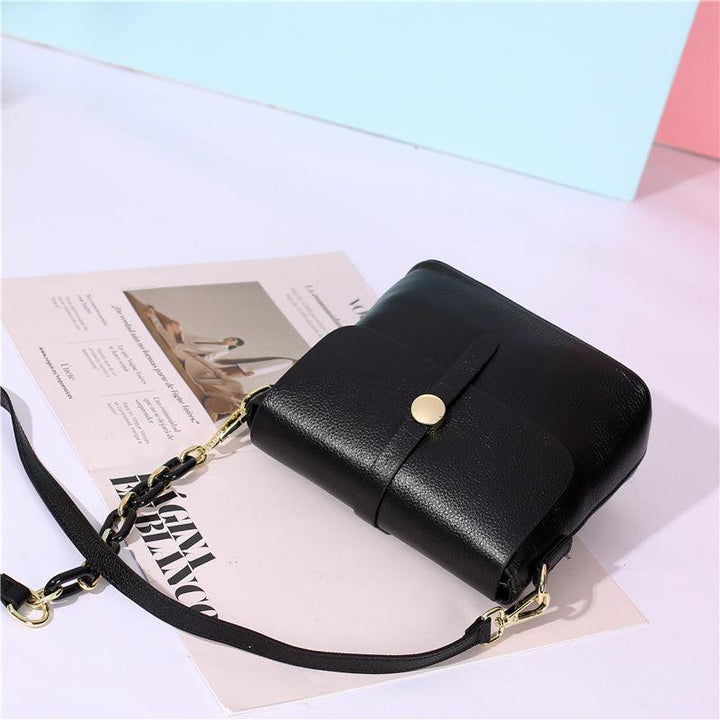 2021 New Export Foundry Withdraw The Cabinet Soft Leather Messenger Small Bag - MRSLM