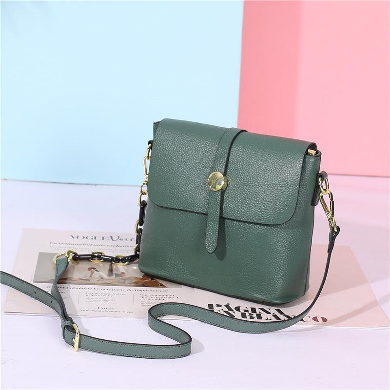 2021 New Export Foundry Withdraw The Cabinet Soft Leather Messenger Small Bag - MRSLM