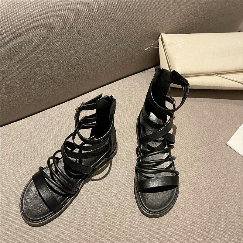 Roman Sandals Fairy Style Women's Flat Shoes - MRSLM