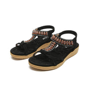Women's flat flip flops, view 2 - MRSLM