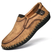 Men's casual PU leather British retro shoes, view 2 - MRSLM