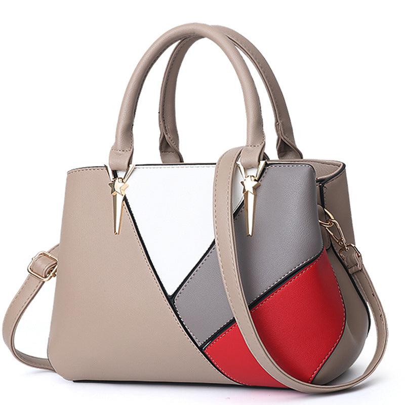 New Fashion Commuter Handbag Foreign Trade Big Bag Simple One-shoulder Messenger Bag - MRSLM