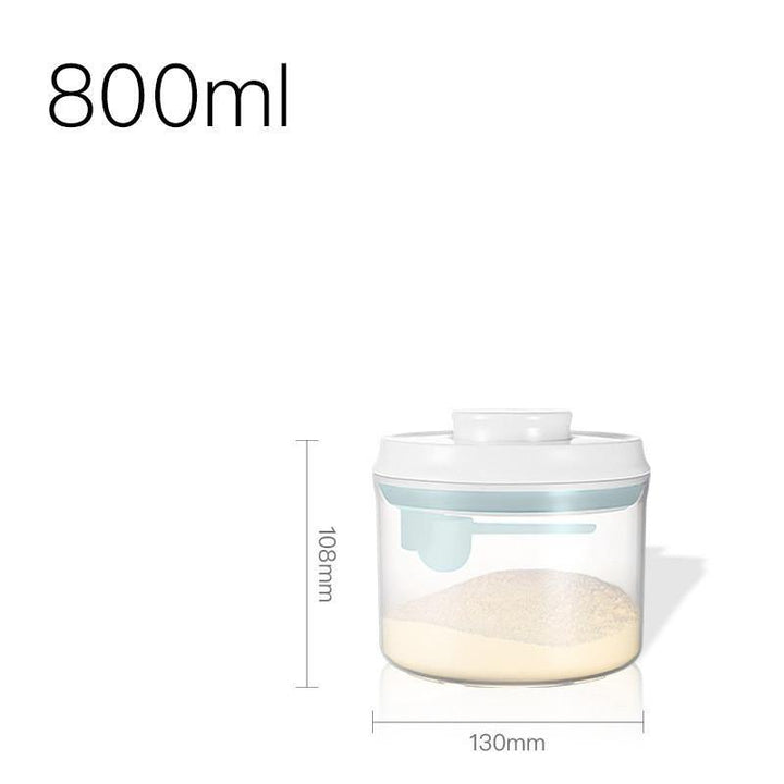 Transparent Milk Powder Box Sealed Container Moisture-proof Portable Large Capacity - MRSLM