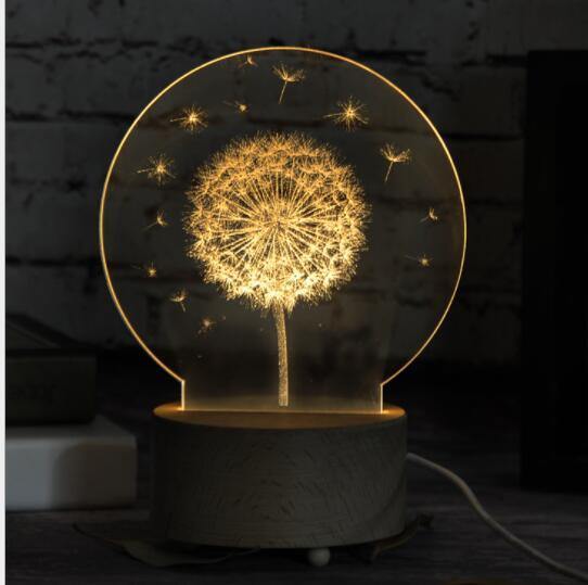 Cute Jellyfish Lamps Romantic LED Touch Children Lights Bedroom Decoration Valentines Day Gift Night Light - MRSLM