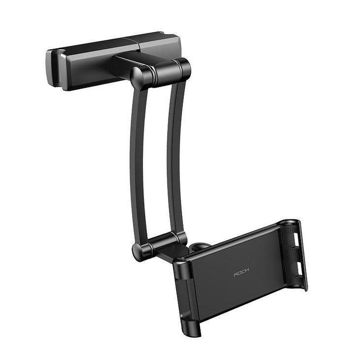 Car Tablet Phone Holder Seat Adjustable iPad Stand Car Phone Holder for Headrest 360 Rotation Mobile Phone Mount Holder - MRSLM