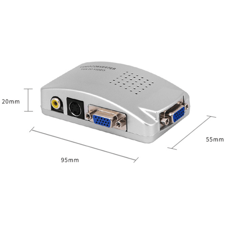 Computer to TV converter (Silver) - MRSLM