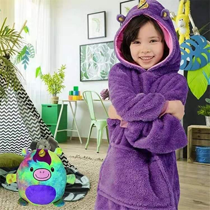 Cute Warm Comfy Oversized Pet Hoodie For Kids - MRSLM